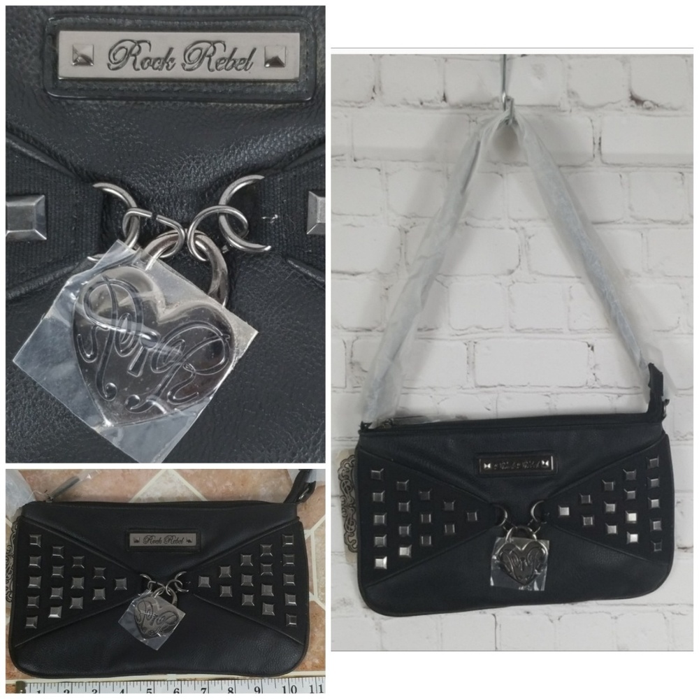 Rock Rebel Black Purse